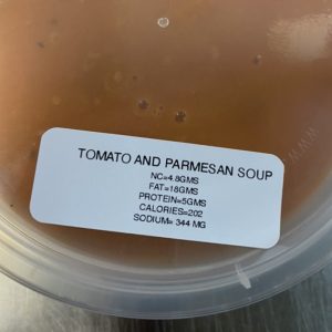 TOMATO & PARMESAN SOUP