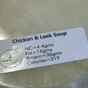 CHICKEN AND LEEK SOUP