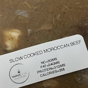 SLOW COOKED MOROCCAN BEEF