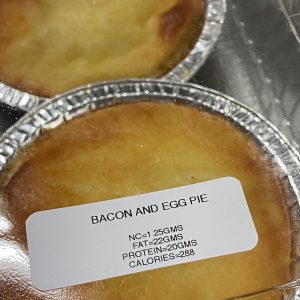 BACON AND EGG PIES