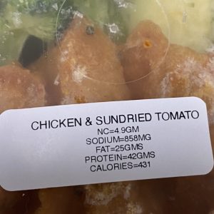 CHICKEN & SUNDRIED TOMATO